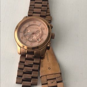 Rose gold Michael Kors watch!